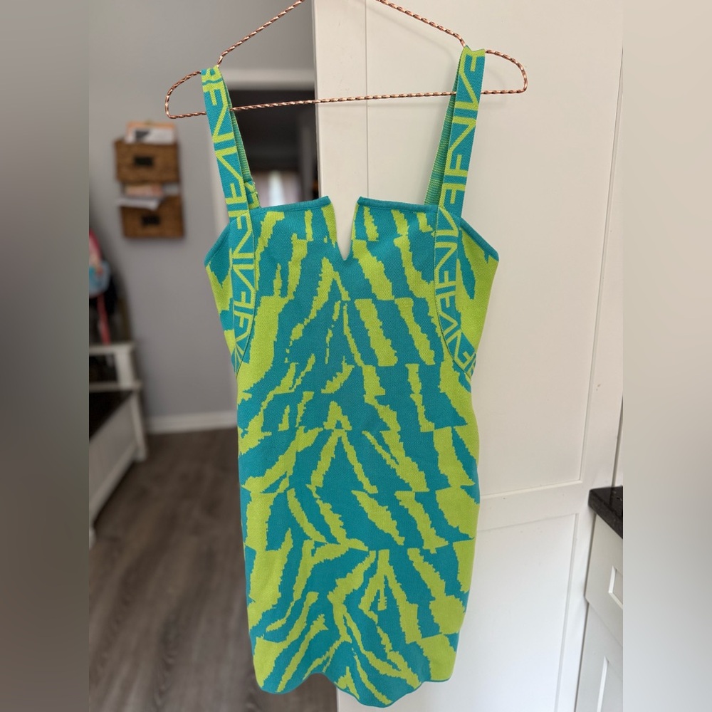 Neon Cocktail Dress